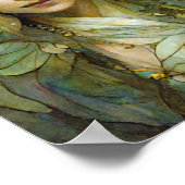Butterfly Wings 2 Fantasy Art Poster (Ecke)