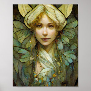 Butterfly Wings 2 Fantasy Art Poster