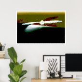 Butterfly Wings Abstrakt Poster (Heimbüro)