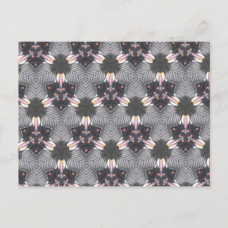 Butterfly Wings Geometric Design Postkarte