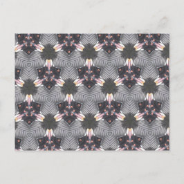 Butterfly Wings Geometric Design Postkarte