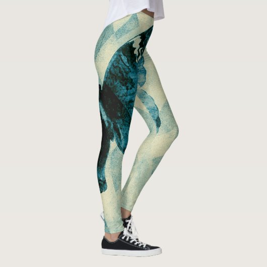 Butterfly Wings Insekt Leggings (Rechts)