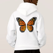 Butterfly Wings Kids Hoodie Butterfly Sweatshirt (Rückseite)