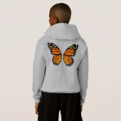 Butterfly Wings Kinder Sweatshirt Niedlich Butterf (Schwarz voll)