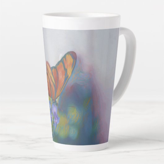 Butterfly Wings Latte Tasse (Rechte Ecke)