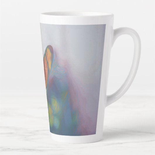 Butterfly Wings Latte Tasse (Rechts)
