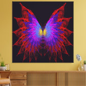 Butterfly Wings Leinwanddruck (Insitu (Wohnzimmer))