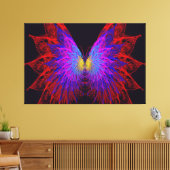 Butterfly Wings Leinwanddruck (Insitu (Wohnzimmer))