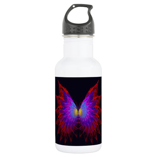 Butterfly Wings Trinkflasche (Vorderseite)