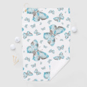 Butterfly Wings Wall Art Golfhandtuch (Insitu)