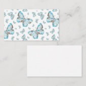 Butterfly Wings Wall Art Visitenkarte (Vorne/Hinten)