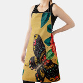 Butterfly with a bush kitchen apron schürze (InSitu)