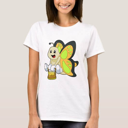 Butterfly with Honey T-Shirt (Vorderseite)