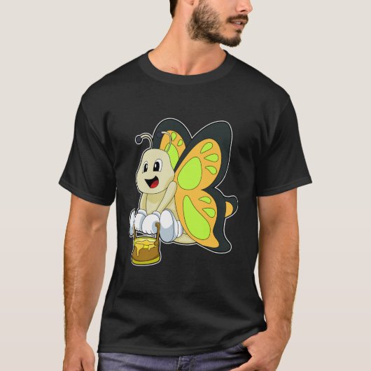 Butterfly with Honey T-Shirt (Vorderseite)