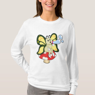 Butterfly with Soap bubbles T-Shirt