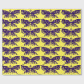 Butterfly Woman Geschenkpapier (Flach)