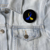 Butterfly World Down Syndrom Day Women Kids Button (Beispiel)