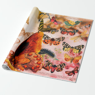 BUTTERFLY-Wrapping Paper Geschenkpapier