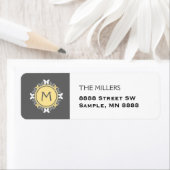 Butterfly Wreath Monogram (Insitu)