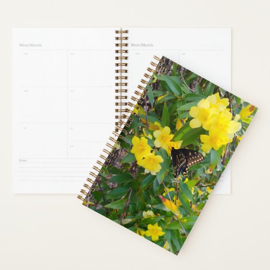 Butterfly & Yellow Flowers Planner Planer (Anzeige)