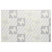 Butterfly Yellow Polka Dots Stoff (Fat Quarter (45,7 x 55,9 cm))