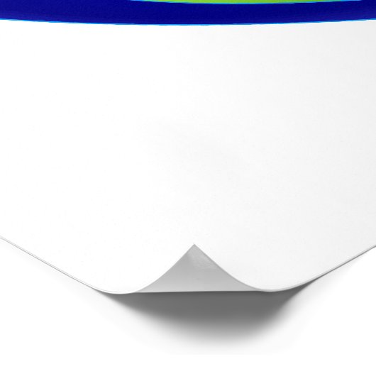 Butterfly Yin Yang Poster (Ecke)