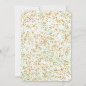 Butterfly zum Geburtstag Einladung (Rückseite)