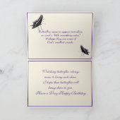 ButterflyBdayWünsche anpassen Karte (Innenseite)