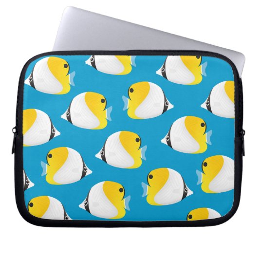 Butterflyfish Laptopschutzhülle (Vorderseite)