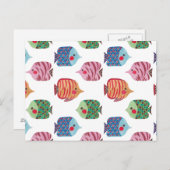 Butterflyfish Postkarte (Vorne/Hinten)