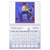 Butterflygirl Drache-Fantasie Kalender (Feb 2026)