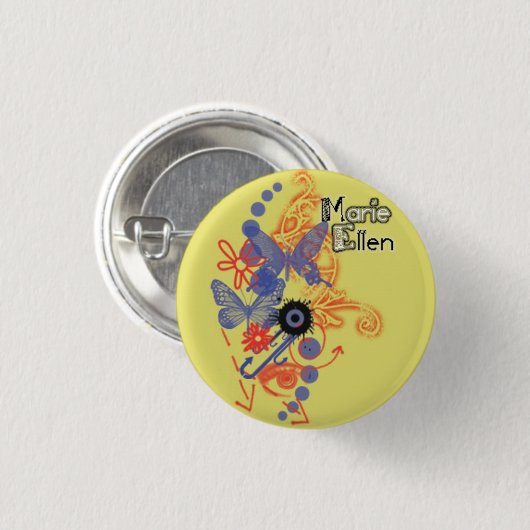 butterflys button (Vorne & Hinten)