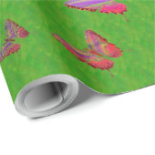 Butterflys Geschenkpapier (Rolleneckpunkt)