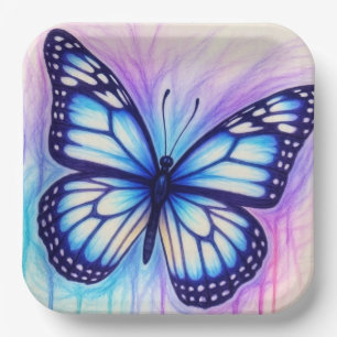 ButterflySketch Pappteller
