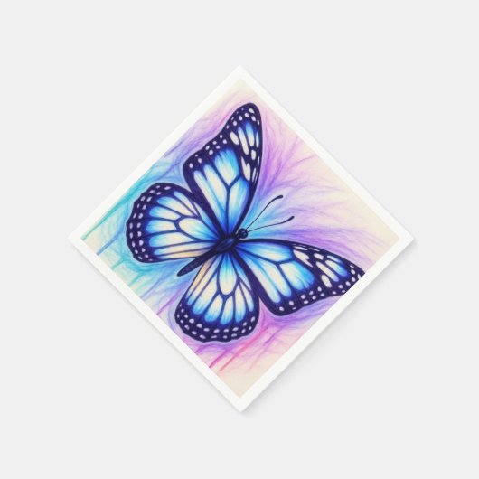 ButterflySketch Serviette (Ecke)