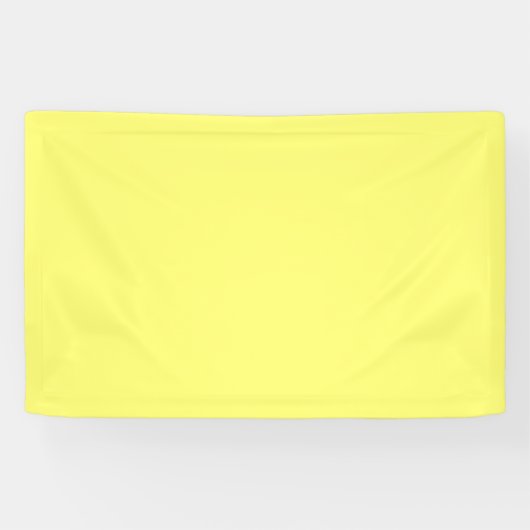 Buttergelb Banner (Horizontal)