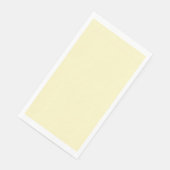 Buttergelb einfarbig serviette (Ecke)