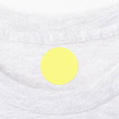 Buttergelb Etiketten (Befestigt)