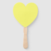 Buttergelb Fächer (Rückseite)