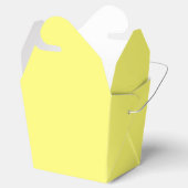 Buttergelb Geschenkschachtel (Geöffnet)