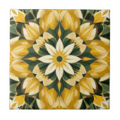 Buttergelb, grün fliese (Vorderseite)