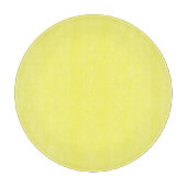 Buttergelb Schneidebrett (Vorderseite)