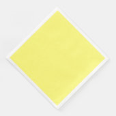 Buttergelb Serviette (Ecke)