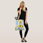 Buttergelb und blau tasche (Am Model)