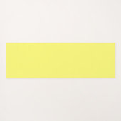 Buttergelb Yogamatte (Rückseite (Horizontal))