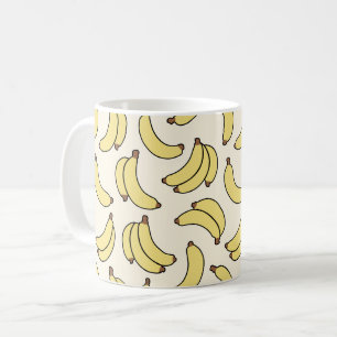 Buttergelbe Banane Cabana Spielend Tropisch Kaffeetasse