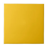 Buttergelbe Schlichte Solid Color Keramik Tile Fliese (Vorderseite)