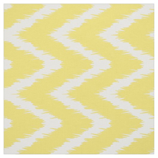 Buttergelbe südliche Hütte Chevrons Stoff (Muster)