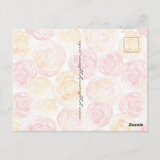 Butterick Postkarte (Rückseite)