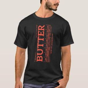 Butterkleber für Butterverpackungen T-Shirt